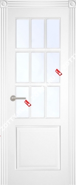 Двери Классика ДО багет (9 стекол) 