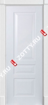 Дверь белая Турин 3 ДГ 