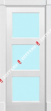 Дверь Трио 1 ДО (3 стекла)