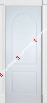 Двери белая ДГК (аркая, гладкое, глухое)
