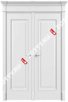 Дверь двустворчатая Порта 2 ДГ (с багетом) 