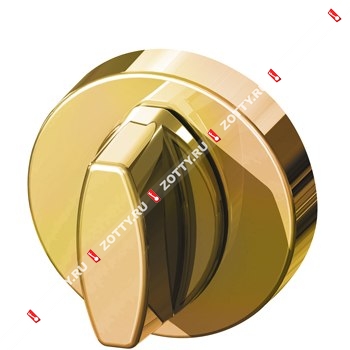 Ручка поворотная ARMADILLO WC-BOLT BK6/URB GOLD-24