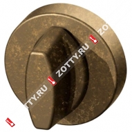 Ручка поворотная ARMADILLO WC-BOLT BK6/URB OB-13 (Античная бронза)
